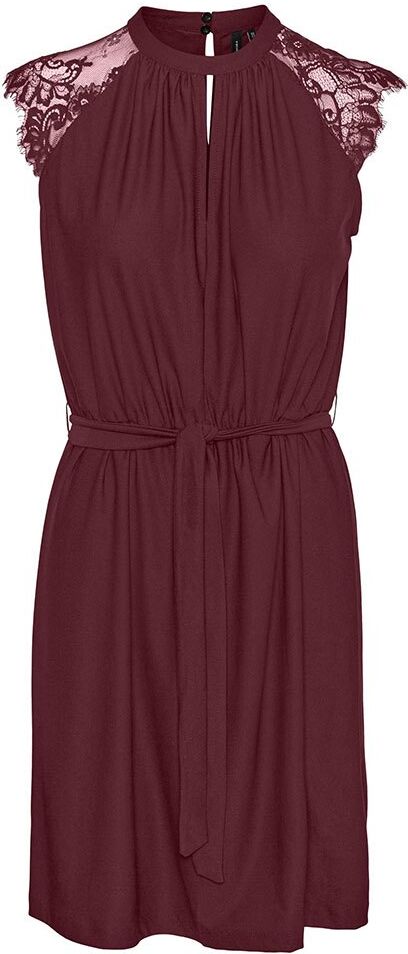 Vero Moda Milla Petite Sleeveless Midi Dress Rosso XS Donna Rosso XS