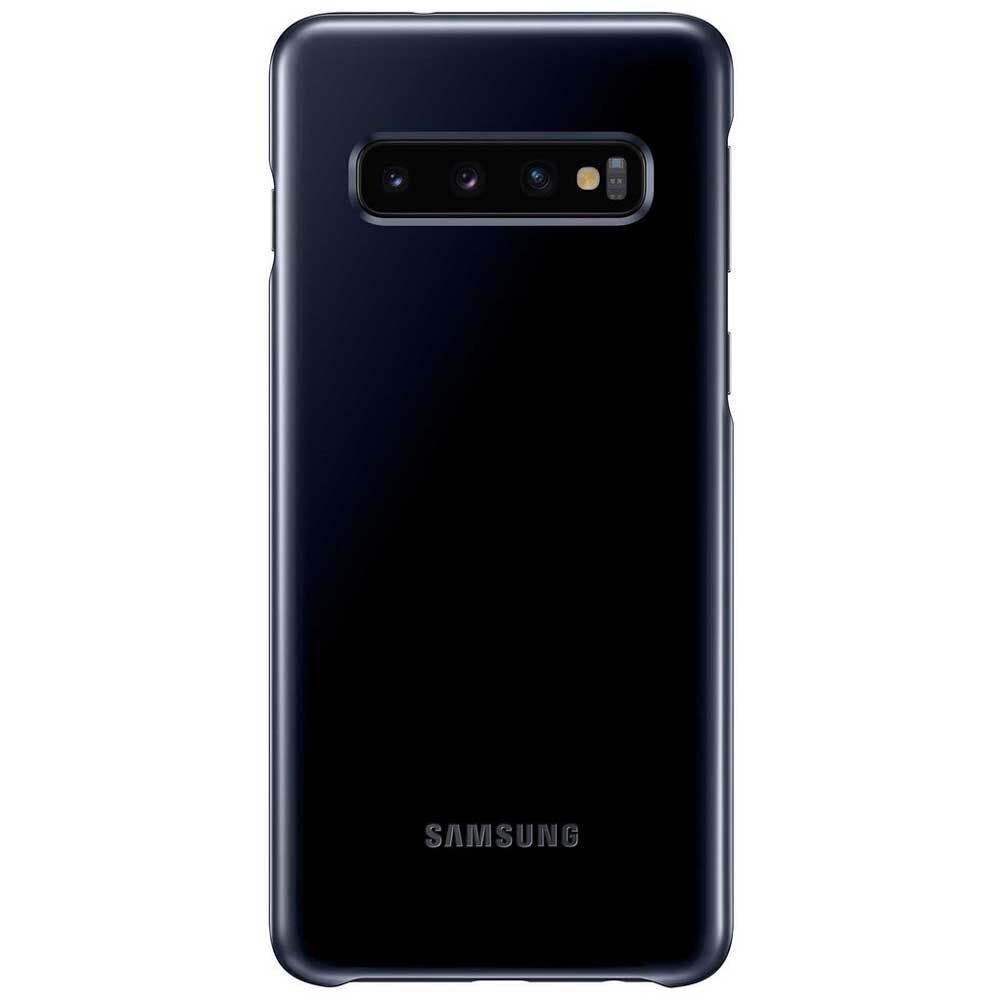 Samsung Galaxy S10 Led Back Case Cover Nero Nero One Size