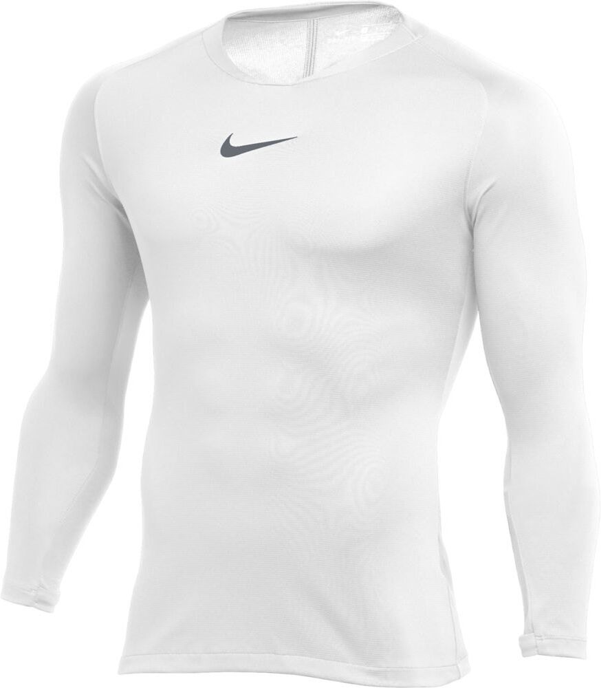 Nike Dri Fit Park First Layer Long Sleeve T-shirt Bianco 10-12 Years Ragazzo