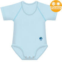 Colpharma Srl Body 0/36m Bio Cotone 4season Azzurro Colpharma Srl Body 0/36m Bio Cotone 4season Azzurro