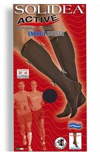 Solidea By Calzificio Pinelli Active Energy Unisex Nero 1-S Solidea By Calzificio Pinelli Active Energy Unisex Nero 1-S
