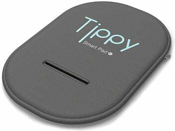 Squaq Srl Tippy Cuscino Bluetooth Per Auto Grigio Magnesio