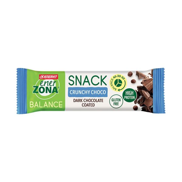 enervit enerzona snack crunchy choco 33 grammi