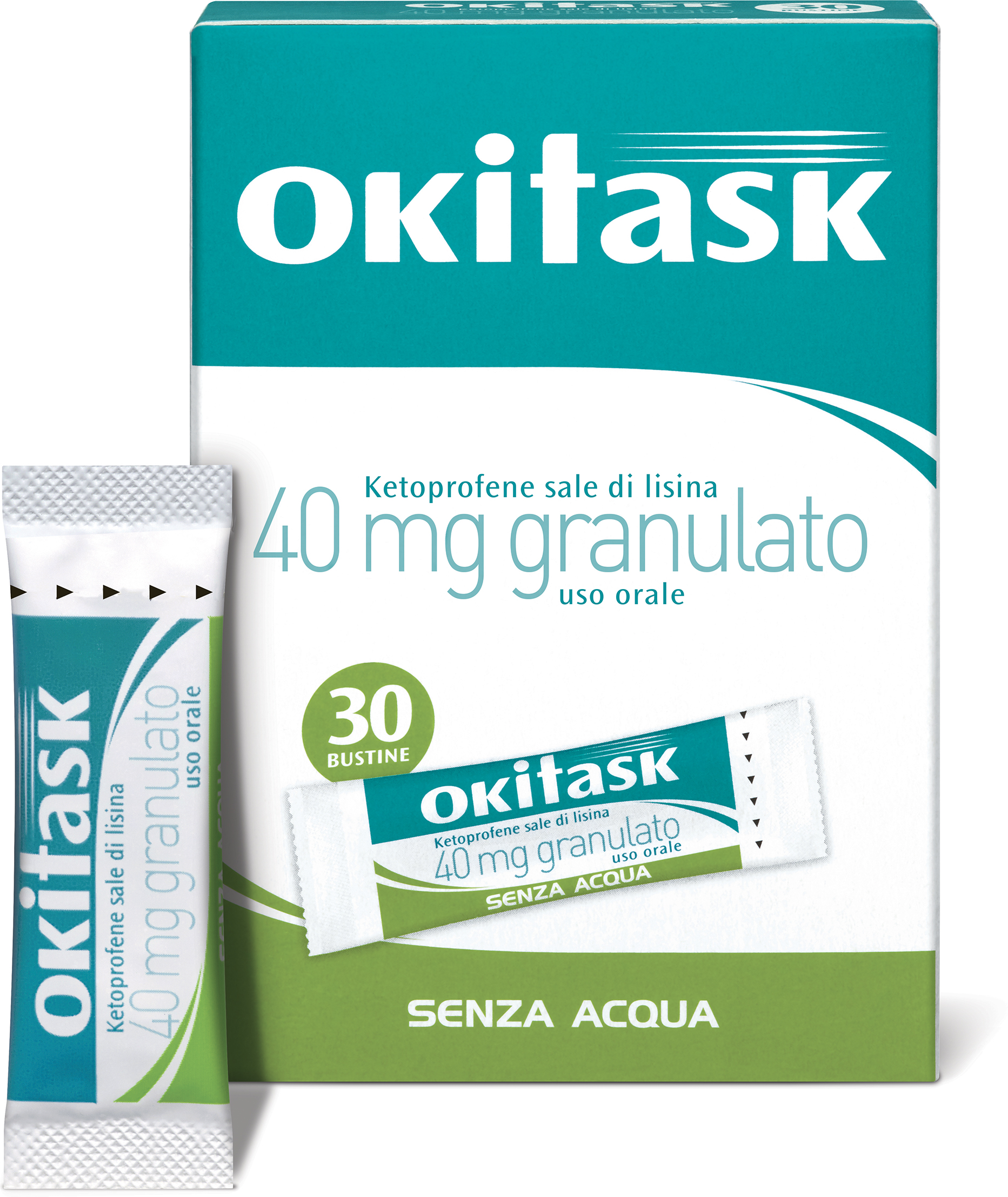 Dompe` Farmaceutici Spa Okitask*os Grat 30bust 40mg