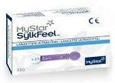 Sanofi Spa Lancette Pungidito Mystar Sylkfeel 25 Pezzi 33 Gauge Sanofi Spa Lancette Pungidito Mystar Sylkfeel 25 Pezzi 33 Gauge