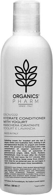 Sma Srl Organics Pharm Hydrate Conditioner With Yogurt And Lavender Sma Srl Organics Pharm Hydrate Conditioner With Yogurt And Lavender