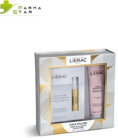 Lierac (Ales Groupe It. Spa) Cofanetto Regalo Lierac Cica Filler Fiale 3 X 10 Ml + Mousse Struccante 150 Ml Idea Regalo Lierac (Ales Groupe It. Spa) Cofanetto Regalo Lierac Cica Filler Fiale 3 X 10 Ml + Mousse Struccante 150 Ml Idea Regalo