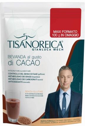 Gianluca Mech Spa Prodotti Tisanoreica Bevanda Al Cacao Busta 500 G Formato Convenienza