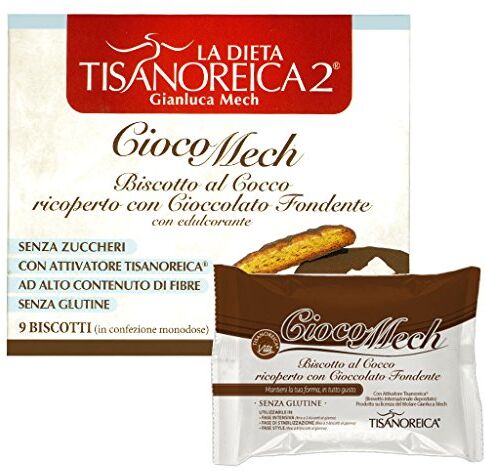 Gianluca Mech Spa Ciocomech Cocco Biscotti 9 Pezzi 13 G Gianluca Mech Spa Ciocomech Cocco Biscotti 9 Pezzi 13 G