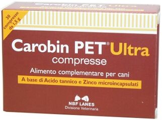 N.B.F. Lanes Srl Carobin Pet Ultra Blister 30 Compresse Appetibili N.B.F. Lanes Srl Carobin Pet Ultra Blister 30 Compresse Appetibili