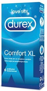 Reckitt Benckiser H.(It.) Spa Durex Comfort Extra Large Profilattici 6 Pezzi Reckitt Benckiser H.(It.) Spa Durex Comfort Extra Large Profilattici 6 Pezzi