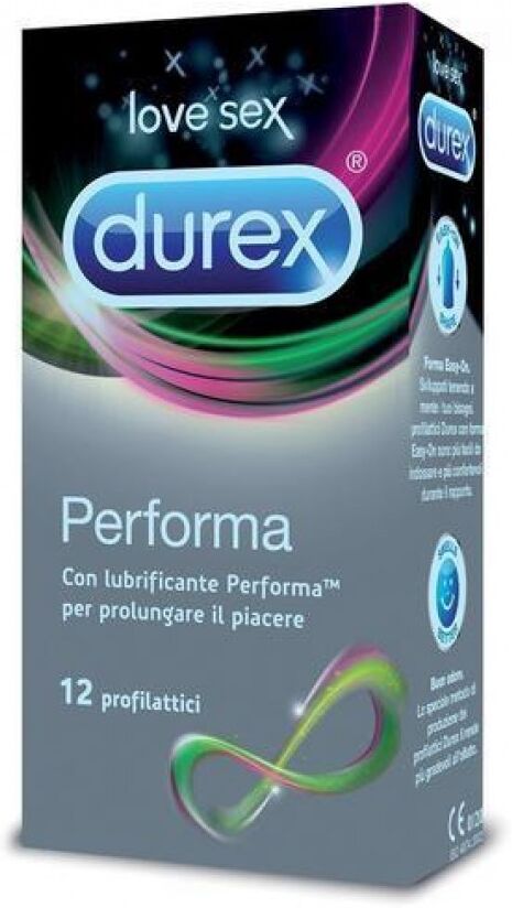 Reckitt Benckiser H.(It.) Spa Profilattico Durex Performa 12 Pezzi Reckitt Benckiser H.(It.) Spa Profilattico Durex Performa 12 Pezzi