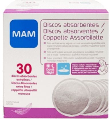 Bamed Baby Italia S.R.L. Mam 30 Coppette Assorbilatte