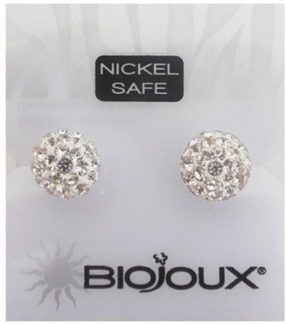 Sanico Srl Orecchini 0050 Pallina Bianca - Diametro 5 Mm Sanico Srl Orecchini 0050 Pallina Bianca - Diametro 5 Mm