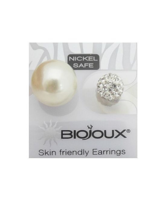 Sanico Srl Orecchino 800 Perla Crystal - Front 8 Mm Back 14 Mm Sanico Srl Orecchino 800 Perla Crystal - Front 8 Mm Back 14 Mm