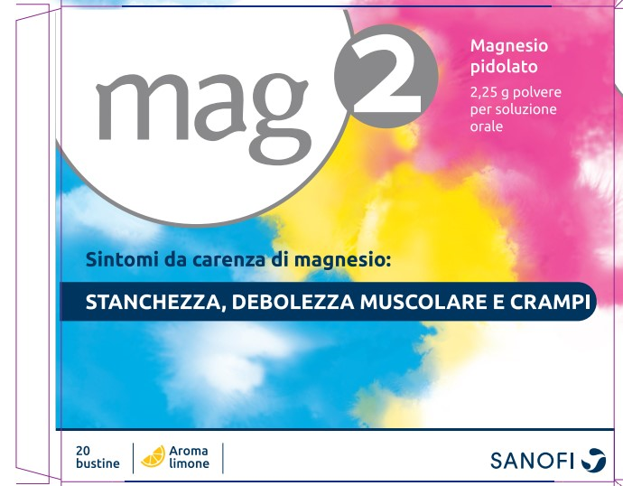 Sanofi Spa Mag 2 2,25g Polvere Per Soluzione Orale 20 Bustine