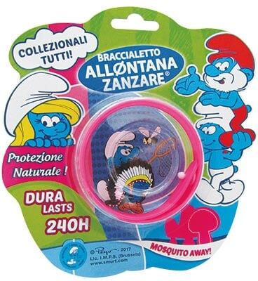 Idee Innovative Srl Bracciale Puffi Allontana Zanzare - Colori Assortiti Idee Innovative Srl Bracciale Puffi Allontana Zanzare - Colori Assortiti