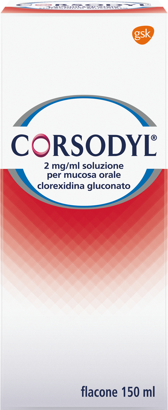 Glaxosmithkline C.Health.Spa Corsodyl*soluz 150ml 200mg/100