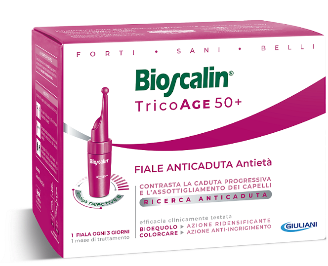 Giuliani Spa Bioscalin Tricoage Anticaduta Antieta' 10 Fiale 3,5 Ml