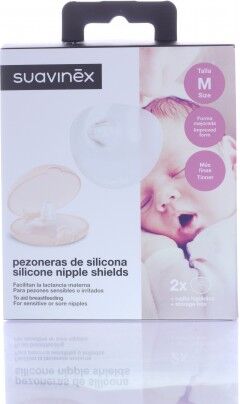 Exclusivas Rimar S.L. Suavi Paracapezzoli Silicone 2 Pezzi Taglia M Exclusivas Rimar S.L. Suavi Paracapezzoli Silicone 2 Pezzi Taglia M
