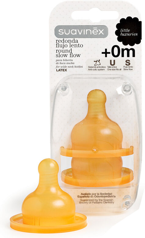 Exclusivas Rimar S.L. Suavinex Tettarella Rotonda In Lattice Flusso Lento +0 Mesi 2 Pezzi Exclusivas Rimar S.L. Suavinex Tettarella Rotonda In Lattice Flusso Lento +0 Mesi 2 Pezzi