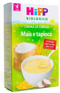 Hipp Italia Srl Hipp Bio Crema Mais/tapioca 200 G Hipp Italia Srl Hipp Bio Crema Mais/tapioca 200 G