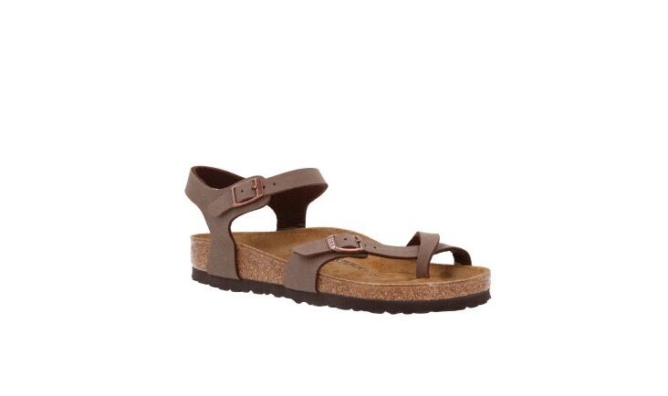 Natural Look Birkenstock Taormina Mocca Birko-Flor-Nubuk 41