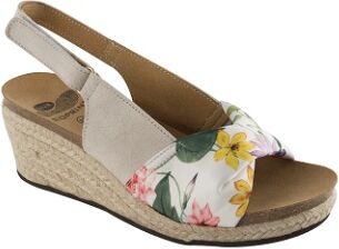 Dr.Scholl'S Div.Footwear Mindy Suede+textile Womens Bone/flower Fantasy 36 Dr.Scholl'S Div.Footwear Mindy Suede+textile Womens Bone/flower Fantasy 36