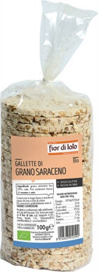 Il Fior Di Loto Srl Gallette Di Grano Saraceno Bio 100 G Il Fior Di Loto Srl Gallette Di Grano Saraceno Bio 100 G
