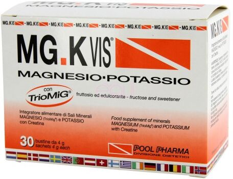 Pool Pharma Srl Mgk Vis Orange 30 Bustine + 15 Bustine Pool Pharma Srl Mgk Vis Orange 30 Bustine + 15 Bustine