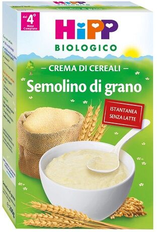 Hipp Italia Srl Hipp Bio Crema Semolino Di Grano 200 G Hipp Italia Srl Hipp Bio Crema Semolino Di Grano 200 G