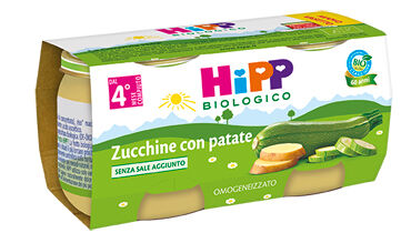 Hipp Italia Srl Hipp Bio Hipp Bio Omogeneizzato Zucchine Con Patate 2x80 G
