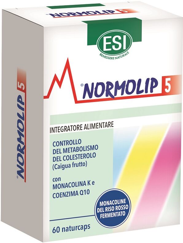 Esi Spa Normolip 5 60 Capsule Esi Spa Normolip 5 60 Capsule