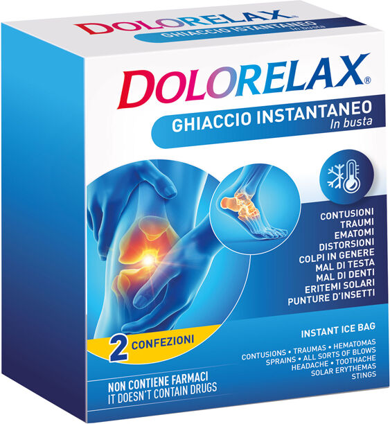 Coswell Spa Dolorelax Ice Bag Ghiaccio Busta 2 Pezzi