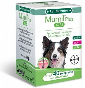 Bayer Spa (Div.Sanita'Animale) Murnil Tabs Barattolo 40 Compresse Altamente Appetibili