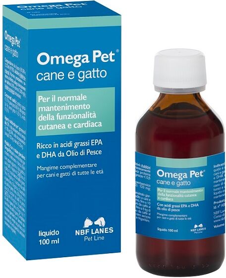 N.B.F. Lanes Srl Omega Pet Olio Flacone 100 Ml N.B.F. Lanes Srl Omega Pet Olio Flacone 100 Ml