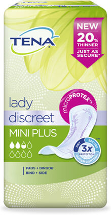 Sca Hygiene Products Spa Pannolone Sagomato Tena Discreet Mini Plus 16 Pezzi Sca Hygiene Products Spa Pannolone Sagomato Tena Discreet Mini Plus 16 Pezzi