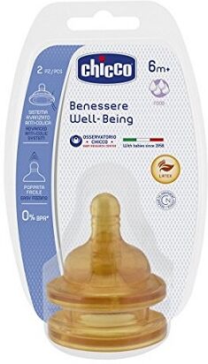 Chicco Tettarella Well Being 6 Mesi+ Food Lattice 2 Pezzi Chicco Tettarella Well Being 6 Mesi+ Food Lattice 2 Pezzi