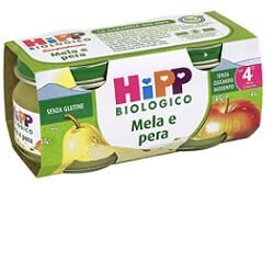 Hipp Italia Srl Hipp Bio Omogeneizzato Mela Pera 100% 2x80 G