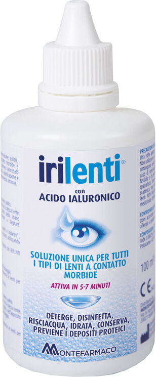 Montefarmaco Otc Spa Soluzione Unica Per Lenti A Contatto Irilenti 100ml Montefarmaco Otc Spa Soluzione Unica Per Lenti A Contatto Irilenti 100ml