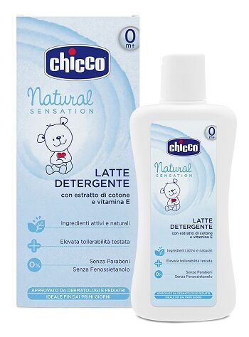 Chicco Latte Detergente Natural Sensation 200 Ml