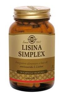 Solgar It. Multinutrient Spa Lisina Simplex 50 Capsule Vegetali