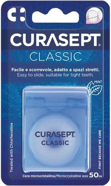 Curasept Spa Curasept Floss Classic Cerato Clorexidina Curasept Spa Curasept Floss Classic Cerato Clorexidina