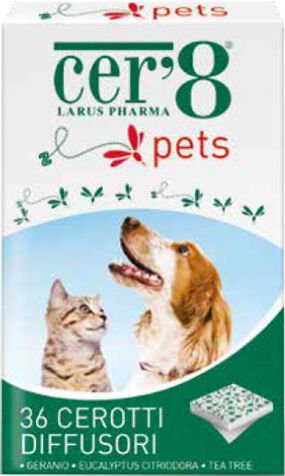 Larus Pharma Srl Cer'8 Pets Cuscinetti Adesivi 36 Pezzi