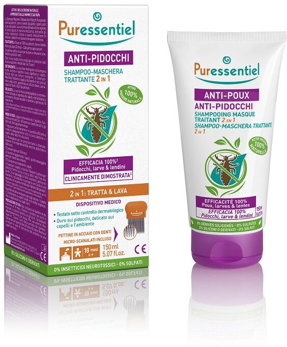 Alloga Italia Srl Puressentiel Shampoo Trattante Anti-Pidocchi 150 Ml Alloga Italia Srl Puressentiel Shampoo Trattante Anti-Pidocchi 150 Ml