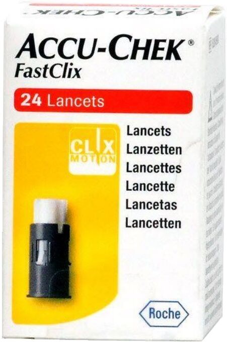 Roche Diabetes Care Italy Spa Lancette Pungidito Accu-Chek Fastclix 24 Pezzi Roche Diabetes Care Italy Spa Lancette Pungidito Accu-Chek Fastclix 24 Pezzi