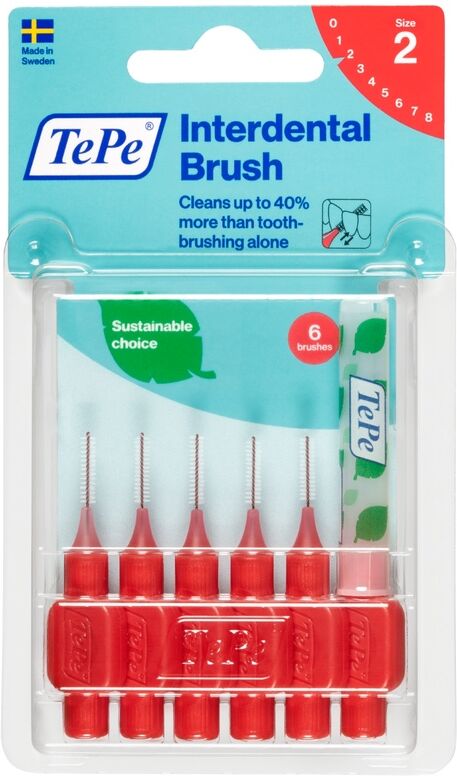 Tepe Prodotti Ig.Orale Srl Tepe Scovolini Rosso 0,5 6 Pezzi Tepe Prodotti Ig.Orale Srl Tepe Scovolini Rosso 0,5 6 Pezzi