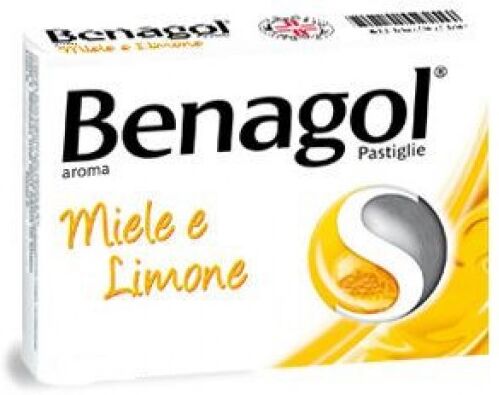 Reckitt Benckiser H.(It.) Spa Benagol*16past Miele Limone