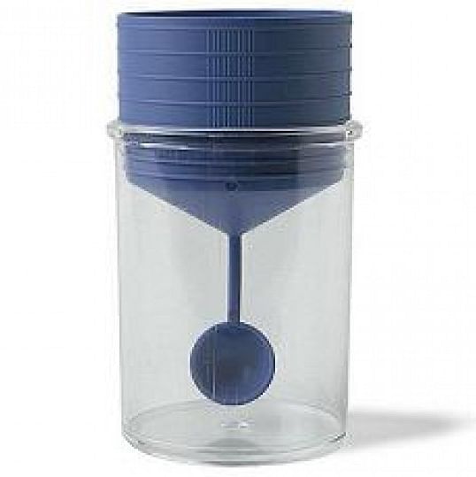 Cavallaro Srl Contenitore Feci Copro Control Con Paletta Tappo A Vite Blu 60 Ml Cavallaro Srl Contenitore Feci Copro Control Con Paletta Tappo A Vite Blu 60 Ml