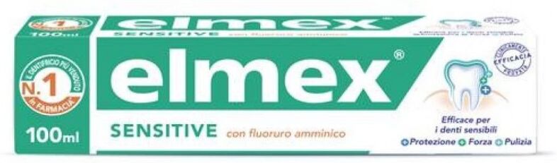Colgate-Palmolive Commerc.Srl Elmex Sensitive Special Pack 1 Dentifricio Elmex Sensitive 100 Ml + 1 Collutorio Elmex Sensitive 100 Ml In Omaggio Colgate-Palmolive Commerc.Srl Elmex Sensitive Special Pack 1 Dentifricio Elmex Sensitive 100 Ml + 1 Collutorio Elmex Sensitive 100 Ml In Omaggio